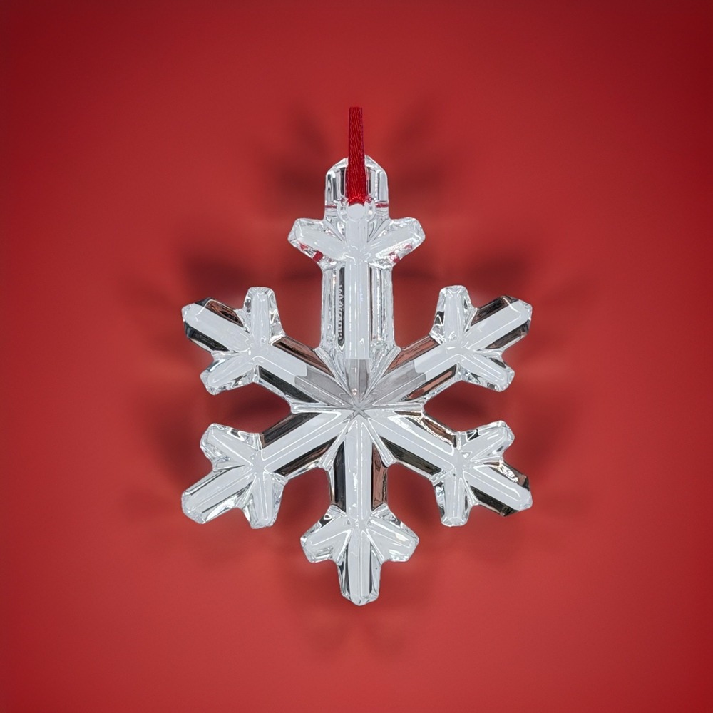 Marquis by Waterford Crystal Snowflake Ornament #3 Christmas Ornament